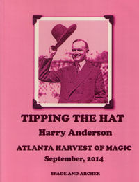 Tipping The Hat Atlanta Edition (Harry Anderson-Autographed)