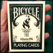 Bicycle Atlanta Olympics 1996 Green Playing Cards