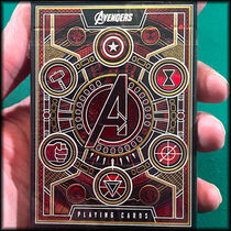 Avengers Red Infinity Saga Playing Cards