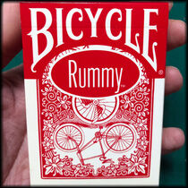 Bicycle Rummy Red Playing Cards