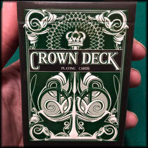 Crown Deck Green Playing Cards