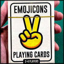 Emojicons Peace Sign Playing Cards