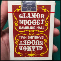 Glamor Nugget Dark Red Playing Cards