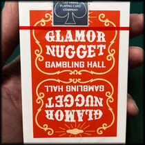 Glamor Nugget Light Red Playing Cards