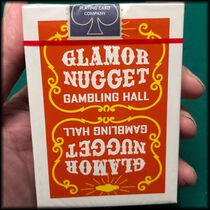 Glamor Nugget Orange Playing Cards