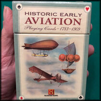 Historic Early Aviation 1783-1909 Playing Cards