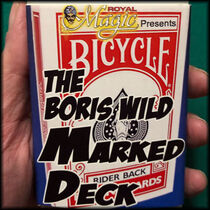 Boris Wild Marked Red Bicycle Deck