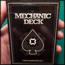 Mechanic Black Playing Cards