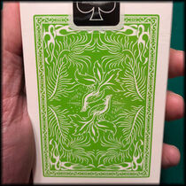 Phoenix Lime Green Playing Cards