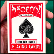 Phoenix Index Red Playing Cards