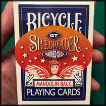 Speedreader Marked Bicycle Mandolin Blue Cards