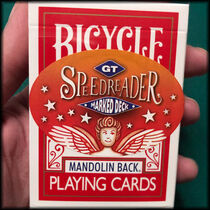 Speedreader Marked Bicycle Mandolin Red Cards