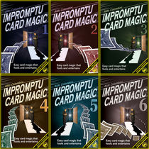 Aldo Colombini's Impromptu Card Magic #1-6 Video Set