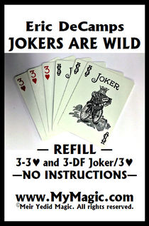 Jokers Are Wild Refill Cards (Eric DeCamps)
