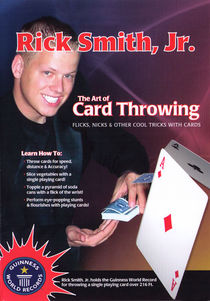 Art Of Card Throwing DVD (Rick Smith, Jr.)