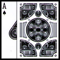 Bicycle Steampunk Silver Playing Cards