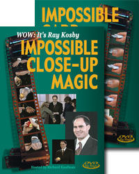 Ray Kosby's Impossible Close-Up and Card Magic DVD Set