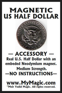 Magnetic US Half Dollar