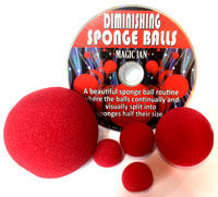 Diminishing Sponge Balls (Magic Ian)