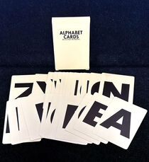 Alphabet Playing Cards