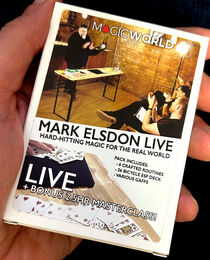 Mark Elsdon Live Masterclass & Lecture