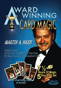 Award Winning Card Magic 5-DVD Set (Martin A. Nash)