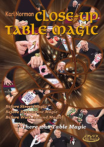 Close-Up Table Magic DVD (Karl Norman)