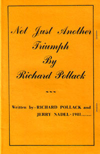 Not Just Another Triumph (Richard Pollack)