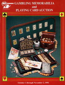 Gambling Memorabilia & Playing Card Auction Catalog (Autographed)