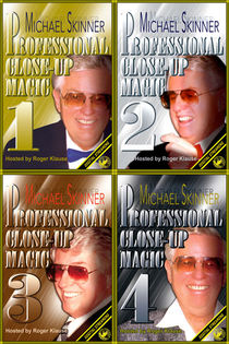 Michael Skinner’s Professional Close-Up Magic #1-4 Video Series