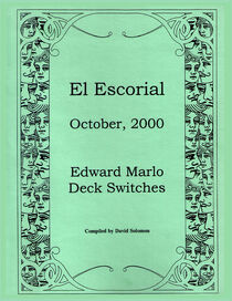 Edward Marlo Deck Switches Lecture (David Solomon)