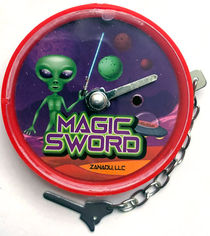 Alien Magic Sword Optical Illusion
