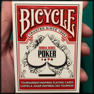 Bicycle WSOP Red Playing Cards Meir Yedid Magic